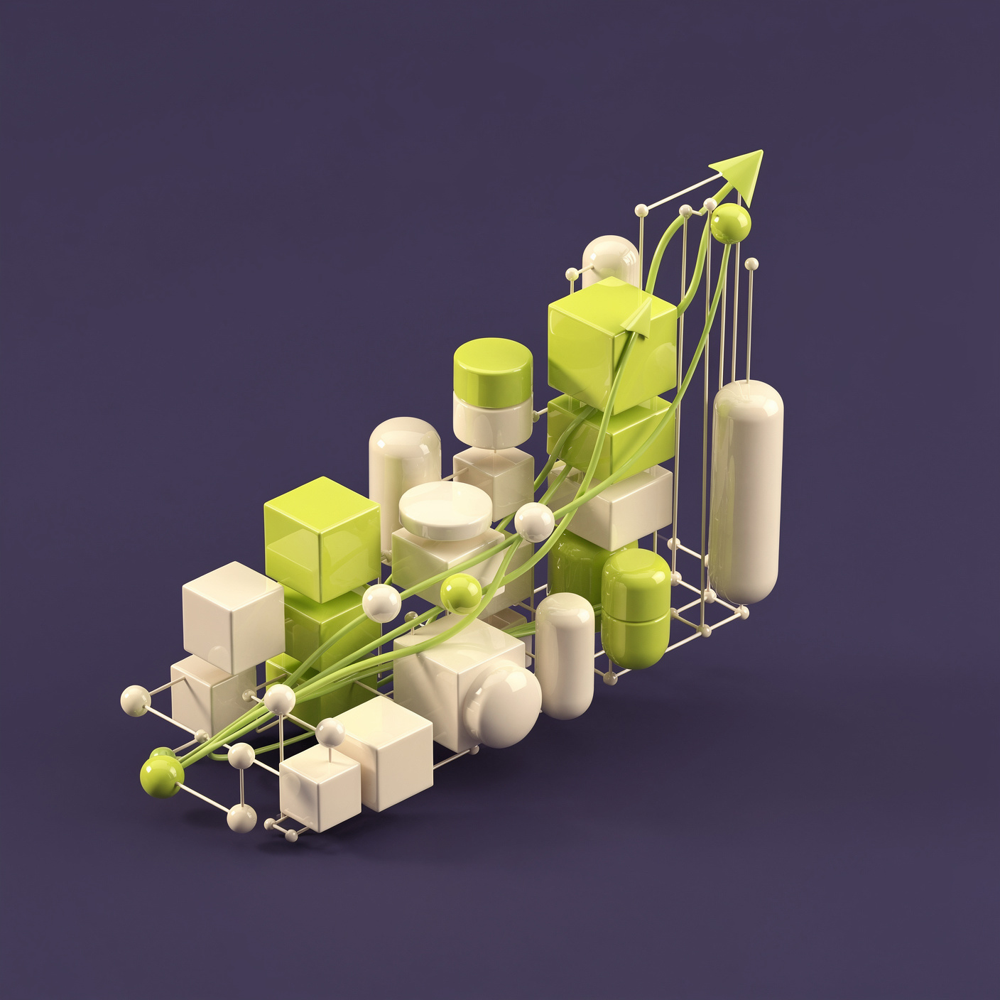 Abstract systems illustration